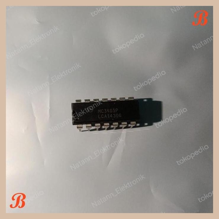 [MRD] 4899 IC OPAMP OP AMP QUAD MC3403P MC 3403 P MC3403 3403P ORIGINAL