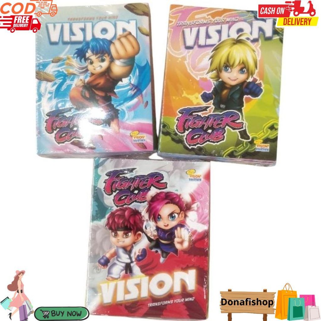 

Buku Tulis Vision 38 Lembar Per Pak Isi 10 Buku / 1 Pak 10 Buku Vision 38 Lembar D Promo 4.4