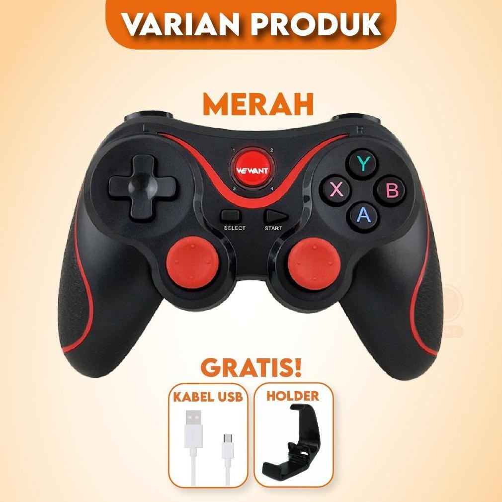 Gamepad X3 Original Bluetooth Smartphone Joystick Pc Wireless