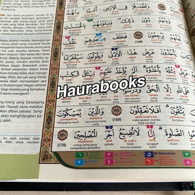 Alquran An Nur B6, Alquran Tajwid, Alquran Terjemah dan Latin Perkata murah