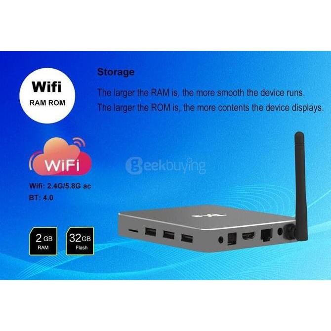 TX8 Android 6.0 TV Box Amlogic S912 Octa core Mali-T820MP (2GB / 32GB)