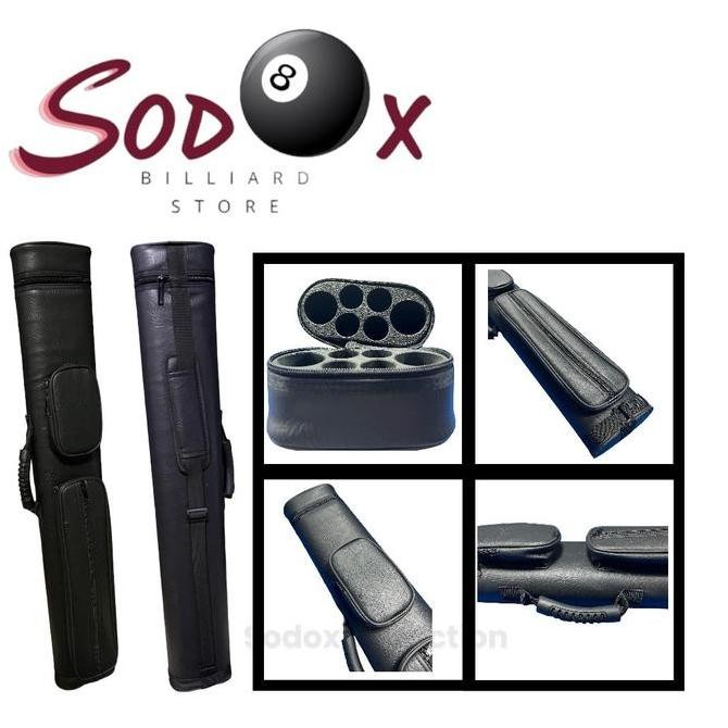 Tas Billiard Cue Case 2X4 Putih Tube Case Co