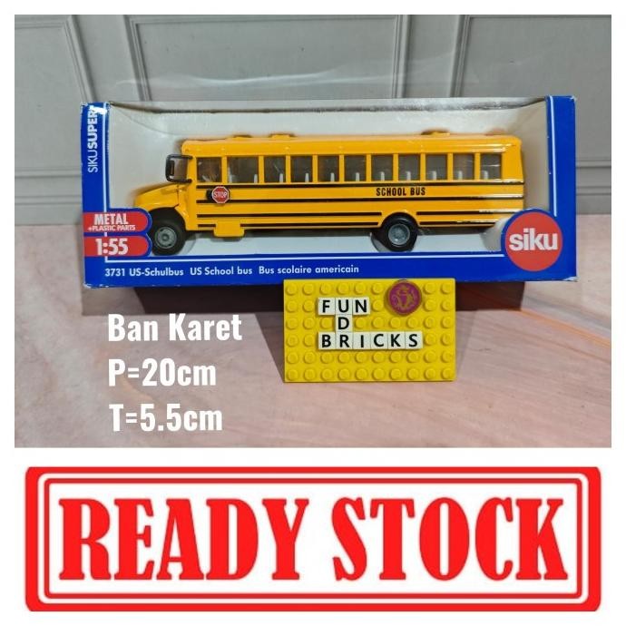 SIKU SUPER 3731 US School Bus Diecast Bus