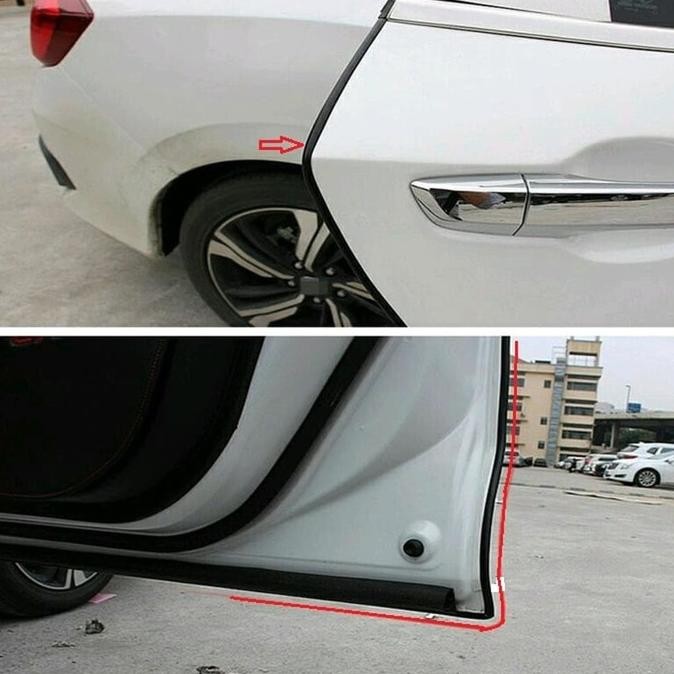 Y-76 List Pintu Mobil Universal Pelindung Pintu List Karet Pintu 1 Meter Berkualitas