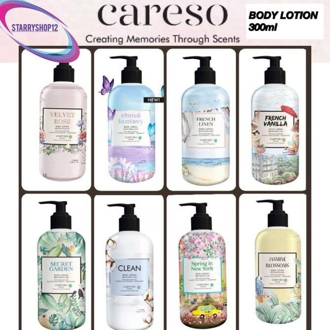 Careso BODY LOTION 300ml Brightening Body Lotion Fragrance lotion CARESO careso 300 ml all varian