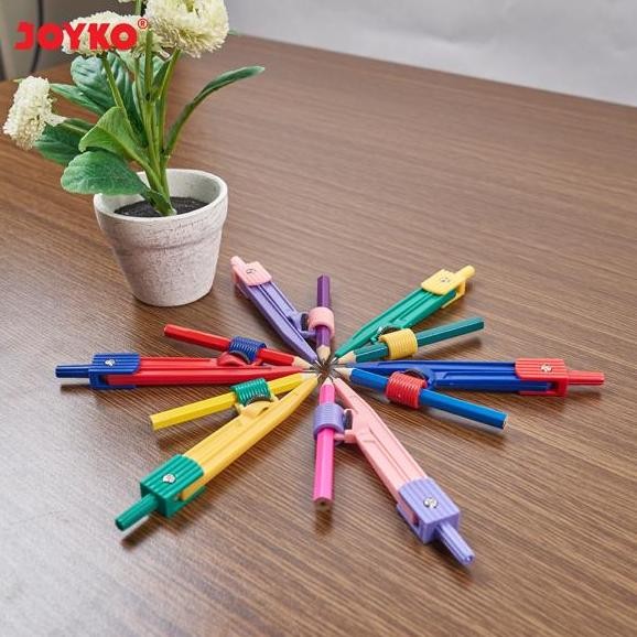 

Produk Baru!! Joyko Compass Math Set Jangka Joyko Matematika Ujian Ms-100 [24Pcs]