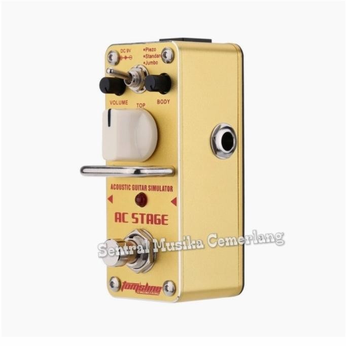 Pedal Efek Gitar Tomsline Aas-3 Acoustic Guitar Simulator Aas3 / Aas 3