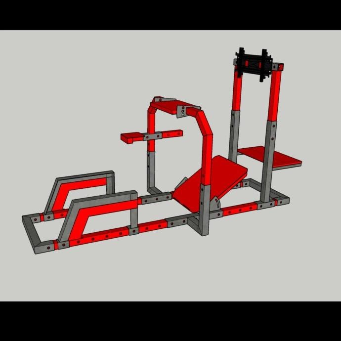 Game Seat Diy Racing Simulator - Bisa Custom