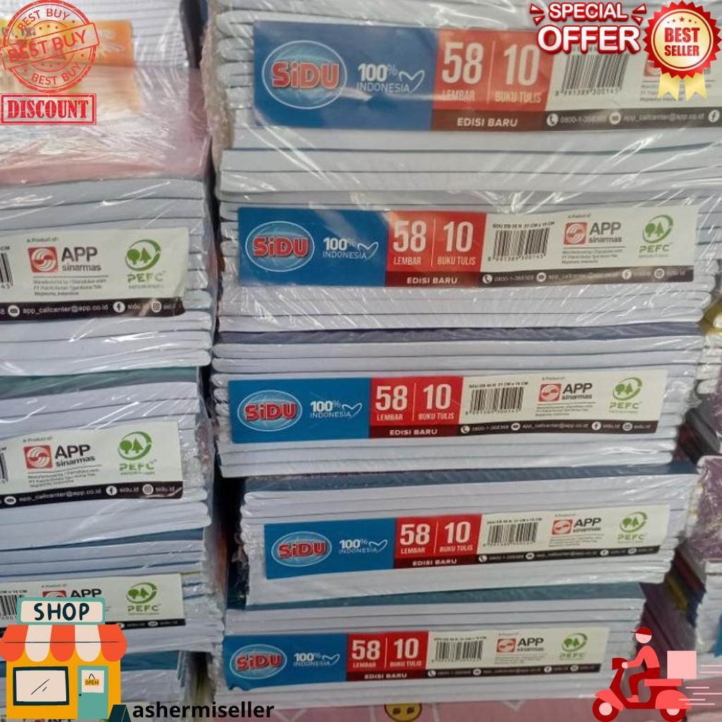 

Buku Tulis Sidu 58 Lembar D Terlaris