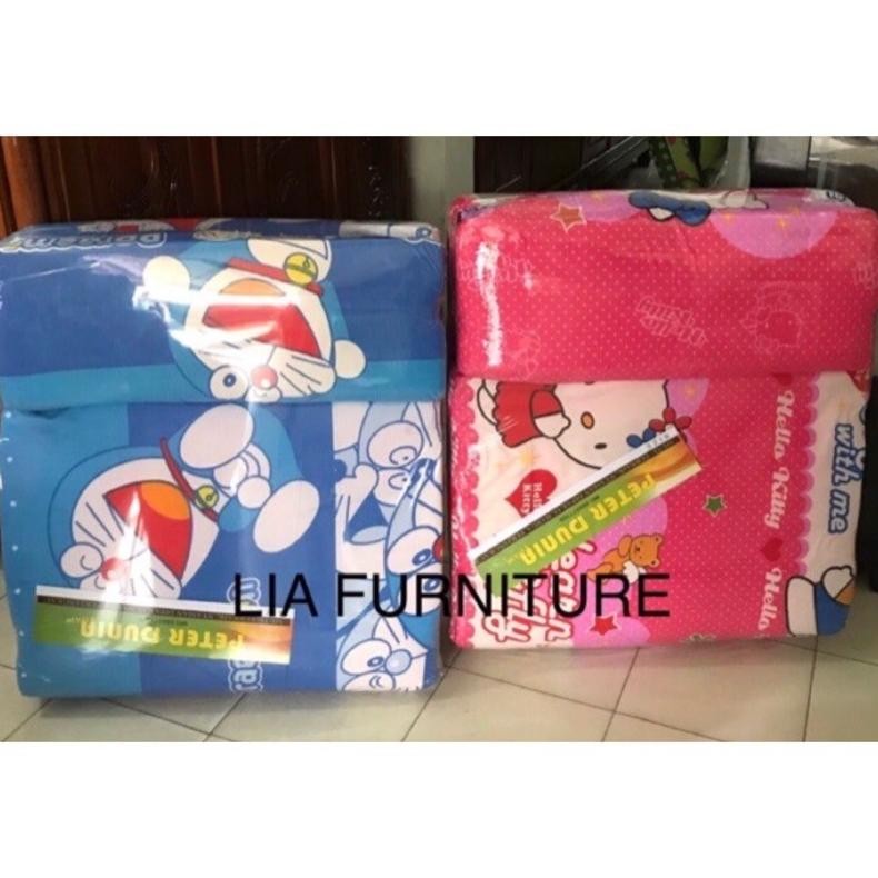 KASUR BUSA LIPAT KARAKTER MURAH KECIL BANTAL LANGSUNG