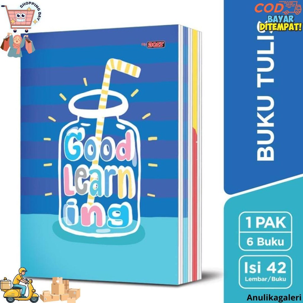 

Buku Tulis Big Boss - 42 Lembar ( Pack ) D Promo Puncak