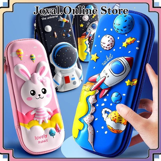 

''Terlaris" Kotak Pensil 3D Pensil Anak Sekolah Tk Sd 3D Bahan Eva Murah