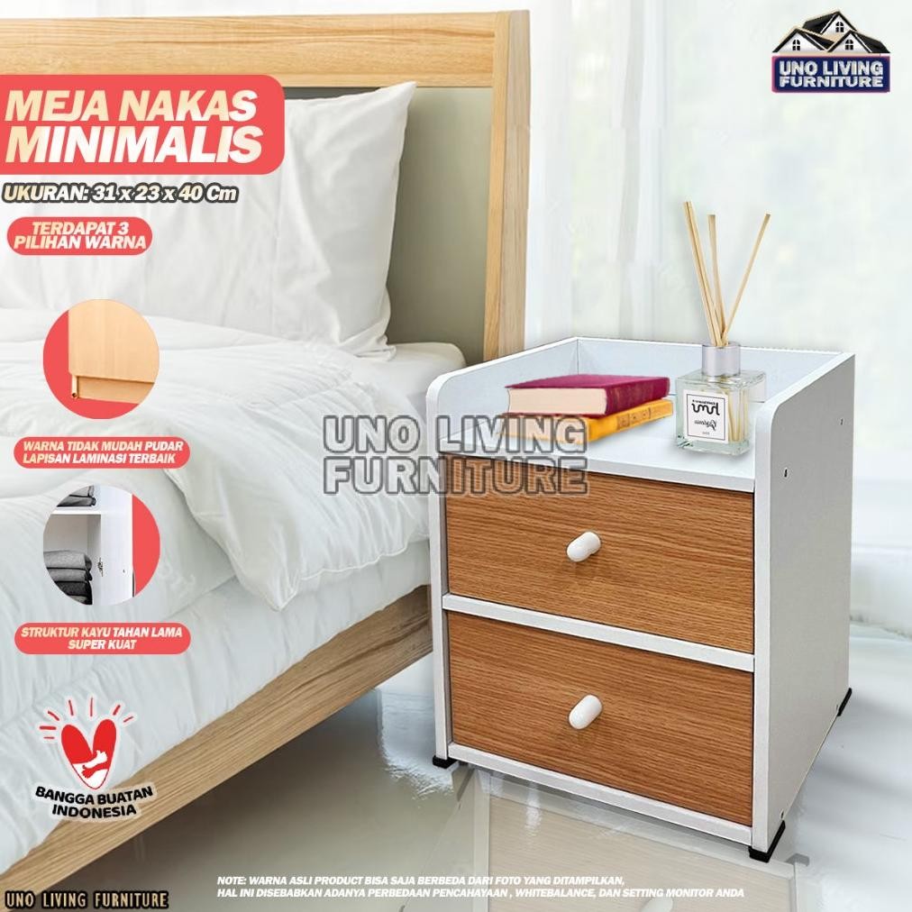 NAKAS Minimalis NAKAS Kayu Meja NAKAS Mini Bedside Table Meja KAMAR Tidur Minimalis Meja NAKAS Porta