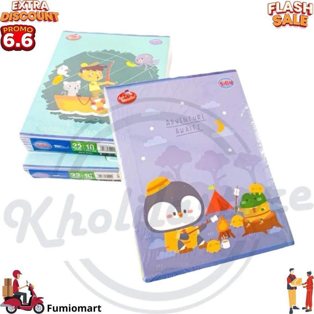 

Buku Tulis Sidu 32 Lembar Isi 10 Pcs D Termurah
