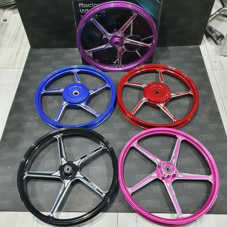 Velg Velek Racing Enkei CNC CMG 511 P5 R17 R14 Vario 110 Beat Scoopy Genio Old New R17 R14