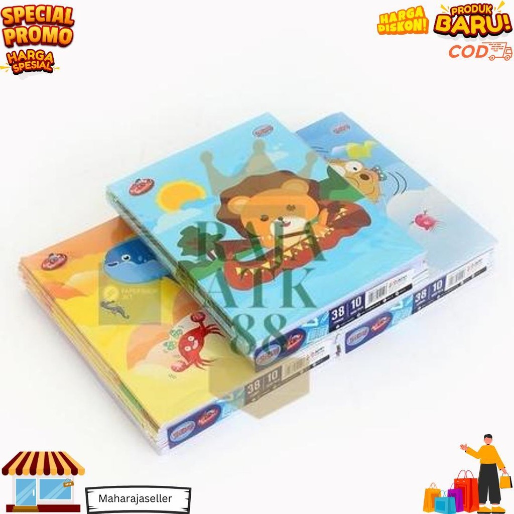 

Buku Tulis Sidu Sinar Dunia 38 Lembar 1 Pack Isi 10 Buku Murah D Best Seller