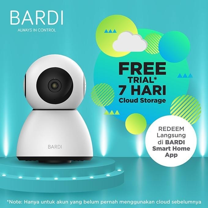 BARDI SMART IP CAMERA INDOOR PTZ PAN TILT ZOOM