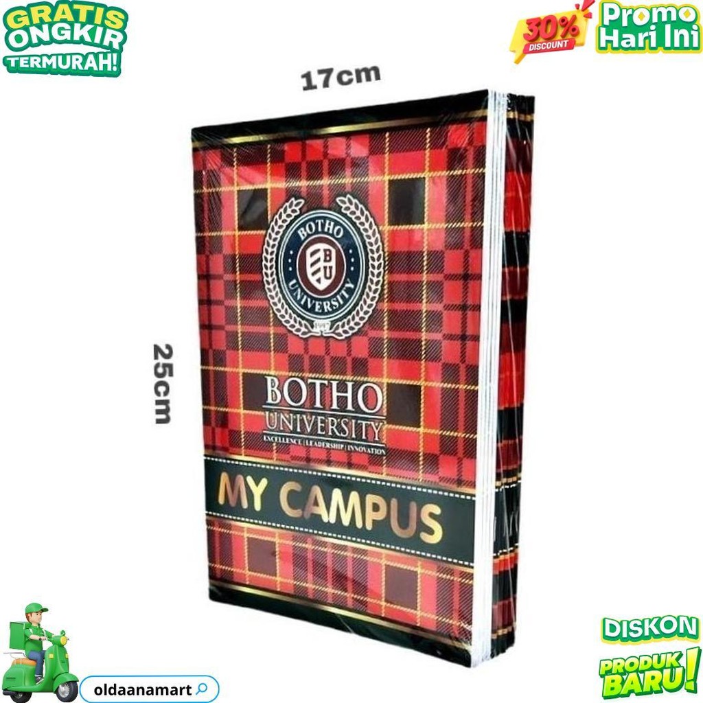 

Bos Buku Tulis Campus X-Book Kuramas Boxy Ukuran Besar / Buku Catatan / Buku Tulis Sekolah D Terlaris