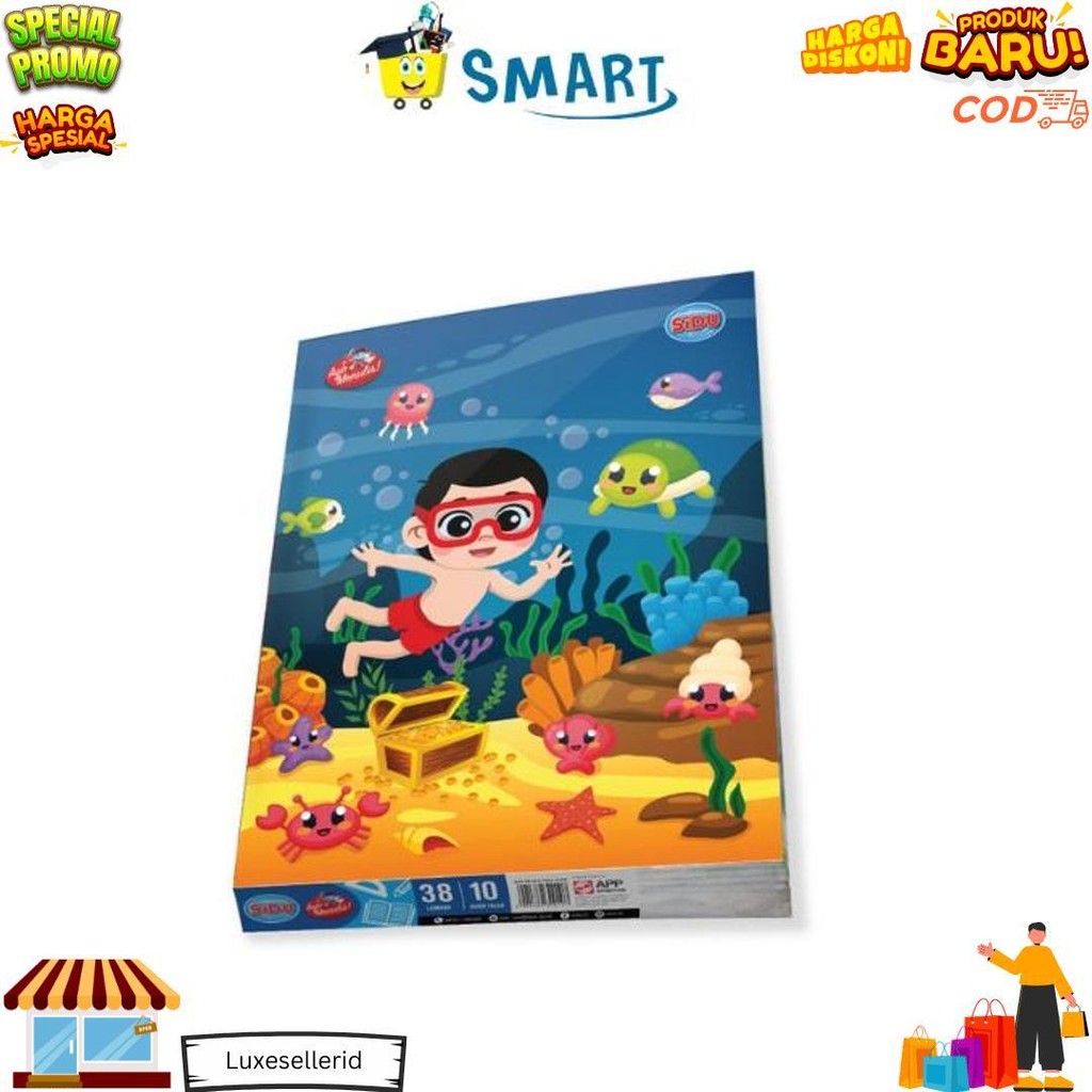 

Sidu Buku Tulis 38 Isi 10Pc / Buku Tulis Sidu Isi 38 Lembar 1 Pak Isi 10 Buku D Cod
