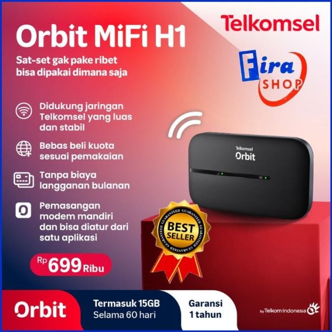 Modem Mifi Huawei E5577 4G LTE Unlock All Operator Free Telkomsel 14GB