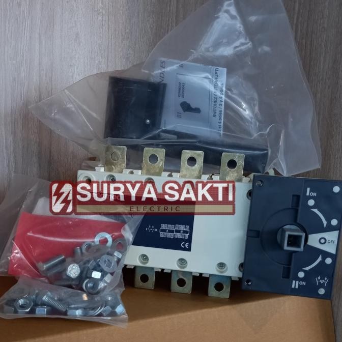 Terjangkau Cos/ Ohm Saklar Socomec 4P 160A Sircover