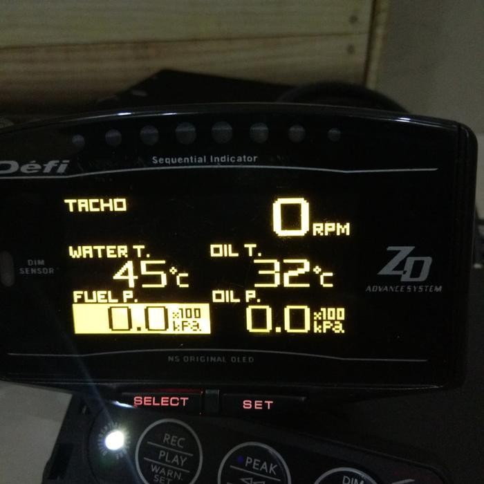 Defi Advanced Zd - Tachometer Defi Advance Zd 11 Fungsi Original Dan Terpercaya