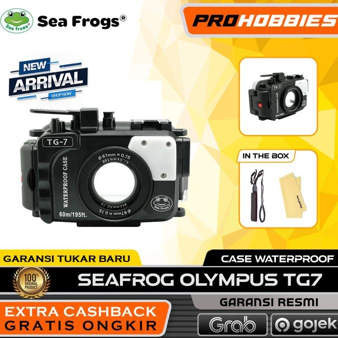 BEST SEAFROG HOUSING OLYMPUS TG7 DIVING UNDERWATER