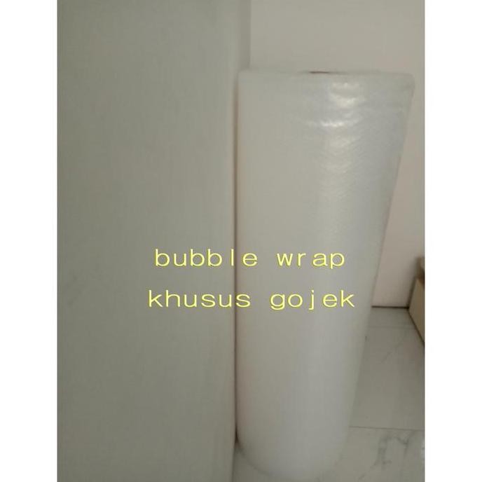 

tersedia buble bable babble bubble wrap warp plastik roll bening