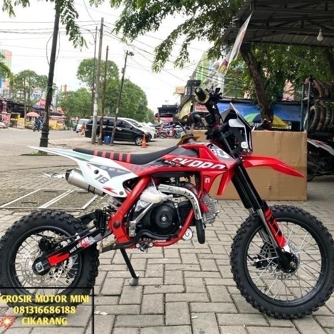 Motor Mini Trail 110Cc Manual 4Speed Kick Starter