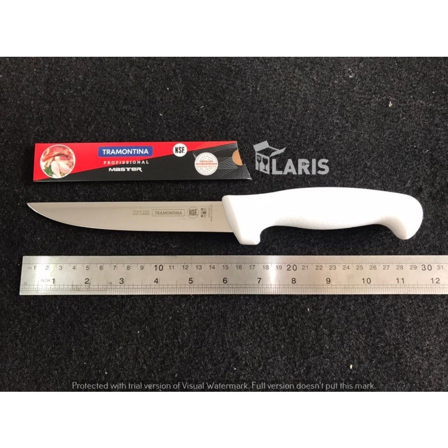 Tramontina Pisau Boning Lurus 6 Inch (Lebar) Boning Knife Ori Brazil