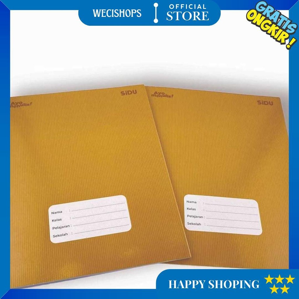 

Buku Tulis Sidu Cover Sampul Nama Isi 40 Lembar / Buku Sidu Craft 40 Lembar (1 Pack Isi 10 Buku) D Termurah