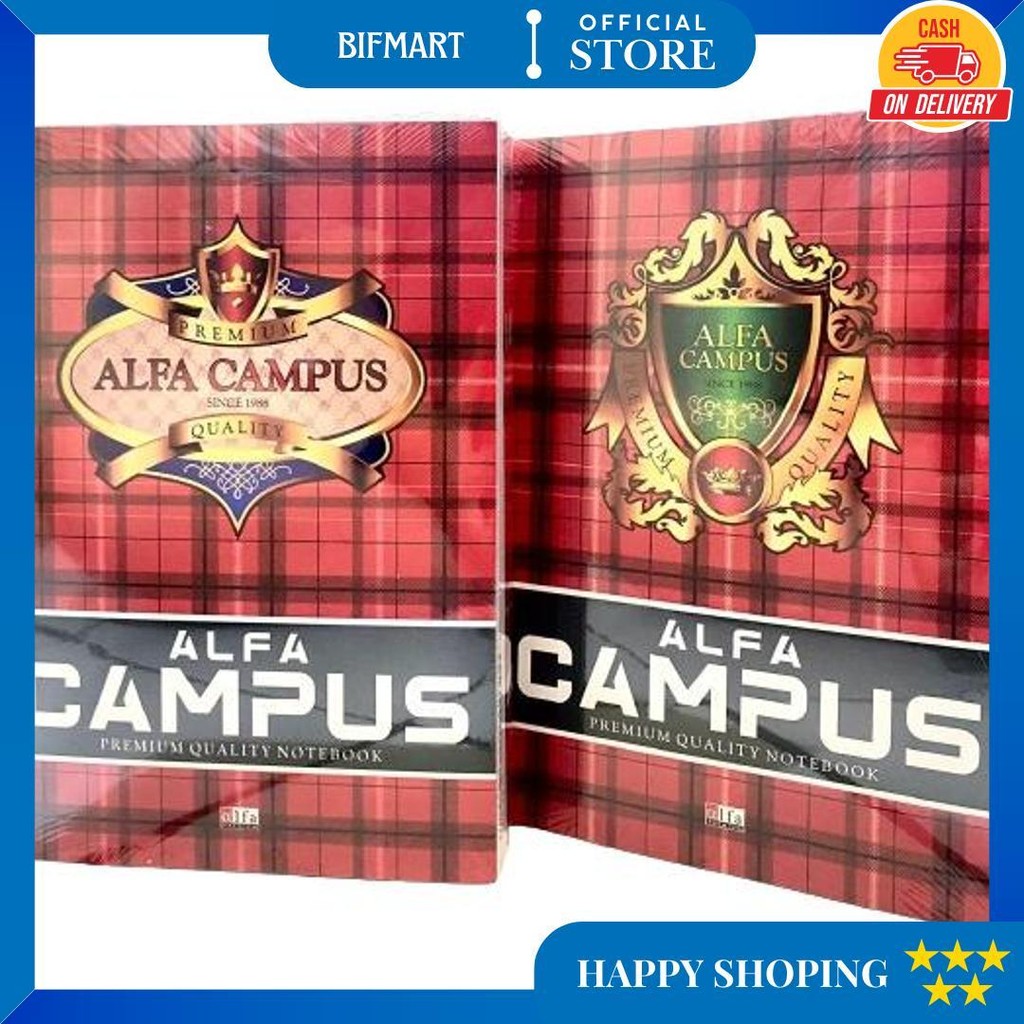 

1 Pack - Buku Besar Alfa Campus 36 Lembar - Ukuran B5 (Isi 10 Buku) D Sale