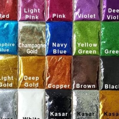 Gliter Bubu Gilter Powder Geliter Erbu Geliter Erbu Gram