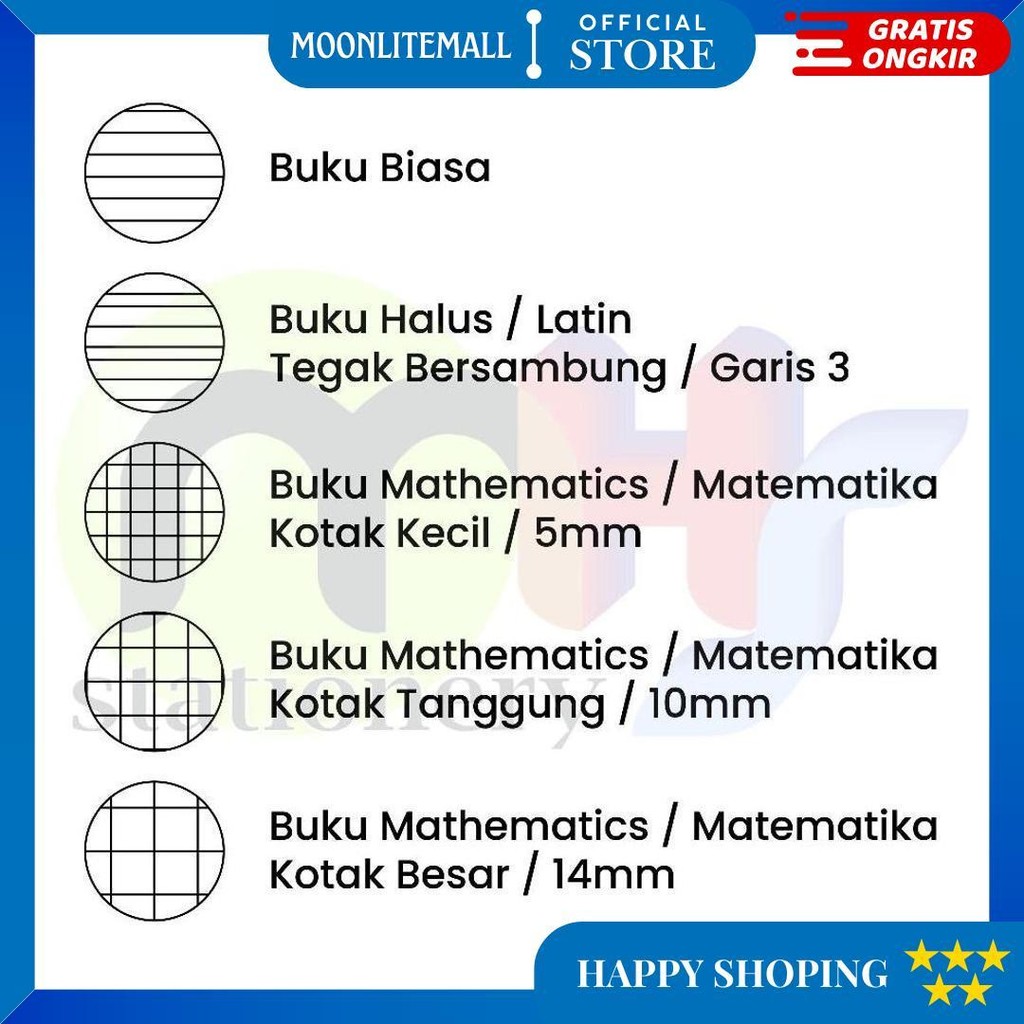 

Buku Tulis 32 38 58 Lembar Sidu Skola Vision Setrimin Halus Alfabet Latin Kotak 1 Pak 10 Buku D Gratis Ongkir