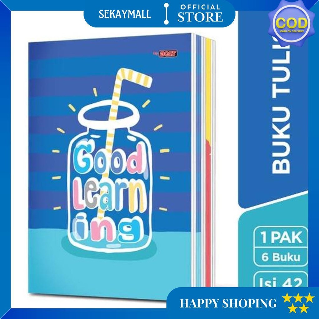 

Big Boss Buku Tulis 42 Lembar Tebal / 1 Pack / 6 Buku D Termurah