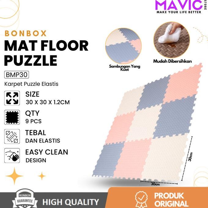 Samono SMP20 Matras Puzzle Alas Lantai Evafoam Tebal 30x30CM Karpet BS9