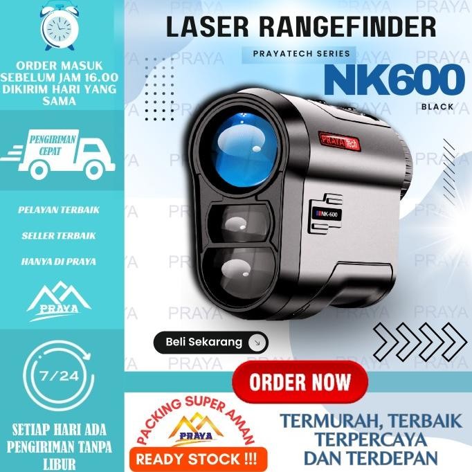PRAYATECH RANGEFINDER LASER TEROPONG UKUR JARAK RANGE FINDER DIGITAL TERBARU ORIGINAL DAN TERPERCAYA