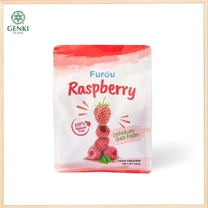 

Diskon! Furou Frozen Raspberry (IQF) / Buah Rasberi Beku - 450 g