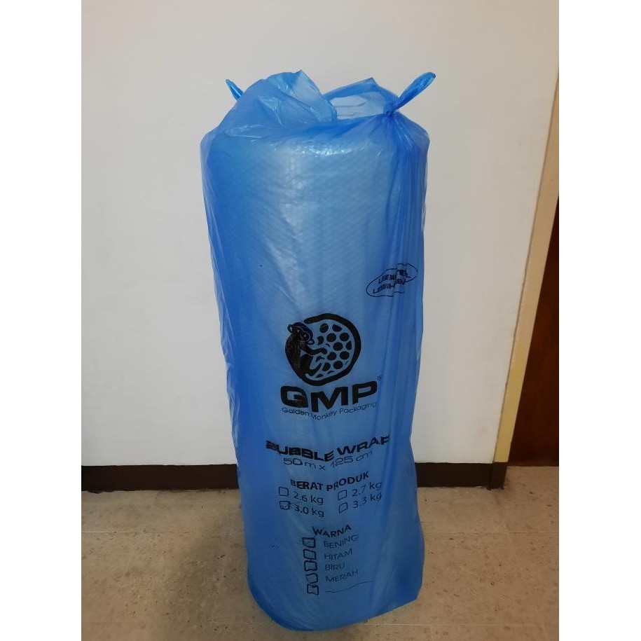 

tersedia bubble wrap 50m x 125cm gmp (3.0kg)