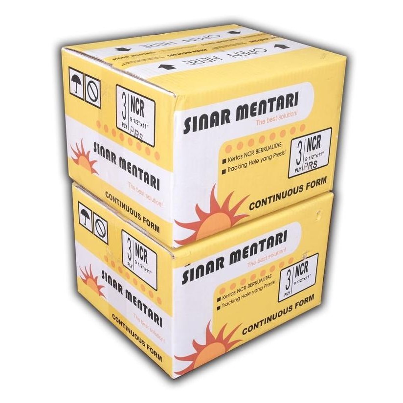 

Continuous Form Sinar Mentari 1ply - 2ply - 3ply - 4ply - 5ply murah