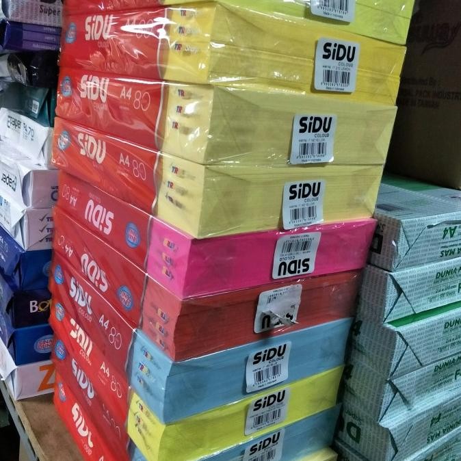 

Kertas Spektra HVS Warna 80 gram / Rim murah