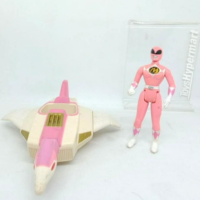 ORIGINAL Power Rangers Pink Ranger with Pteranodon Zord Saban
