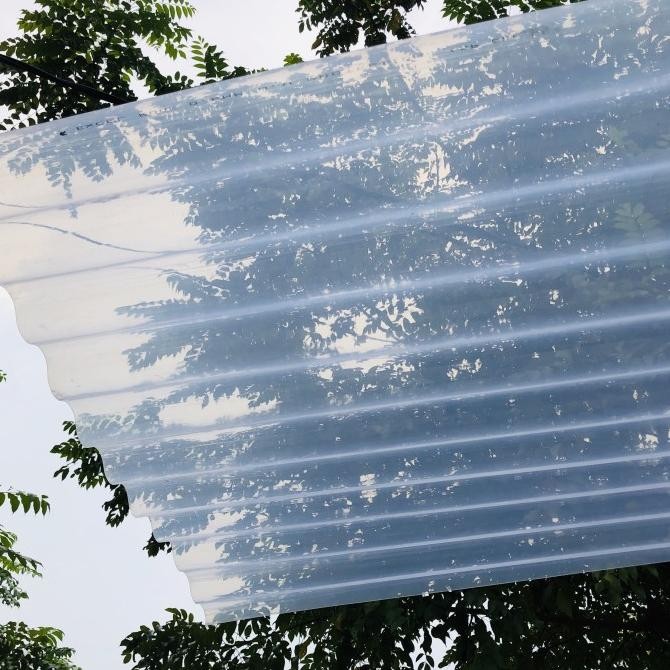 SENG PLASTIK GELOMBANG 180 CM EXCELLROOF CLEAR murah
