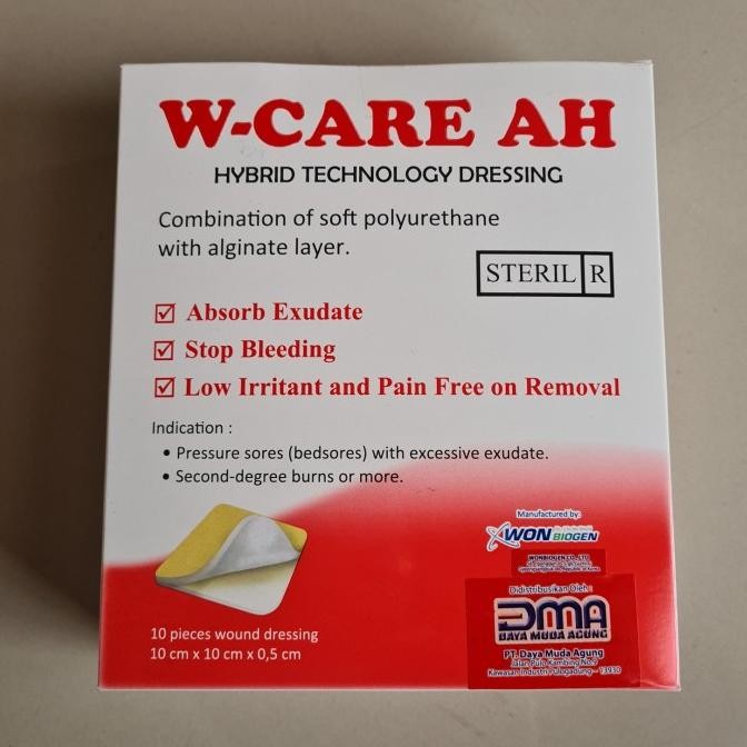 W CARE AH / W-CARE AH / WE CARE AH / Perban Luka Foam Dressing