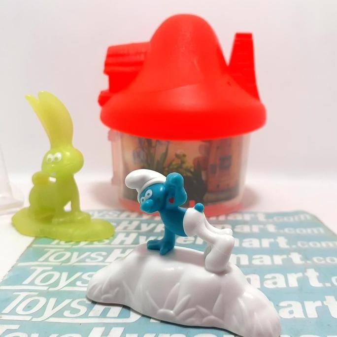 Rare Smurf House McD Happy Meal