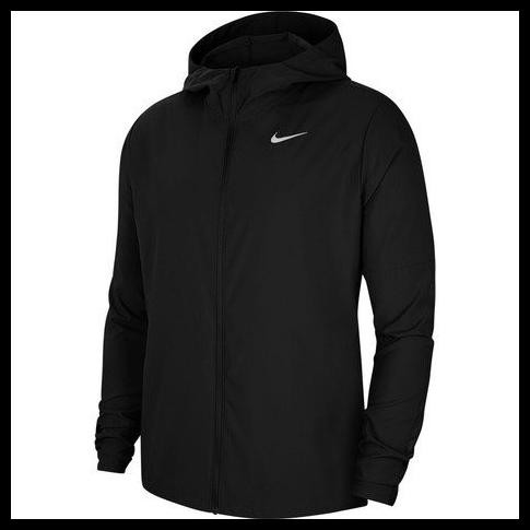Jaket Lari Nike Dri-Fit Woven Black Cu5354-010 Original Best Seller