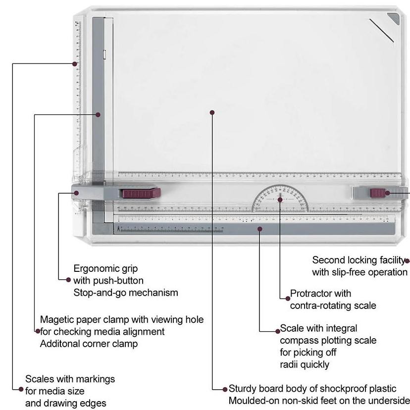 

[original] a3 professional drawing board terpercaya meja gambar arsitek a3 free rotrin isograph rapido promo [terlaris] [terbaik]