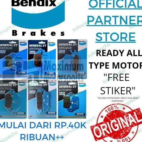 Sale Bendix Kampas Rem/Kampas Rem Bendix Vario/Beat/Nmax/Aerox/Ninja/Mio