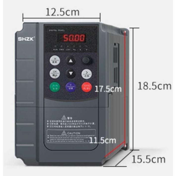 ready Inverter SHZK 4KW 380V 3Phase 3P 5HP VFD Variable Frequency Drive