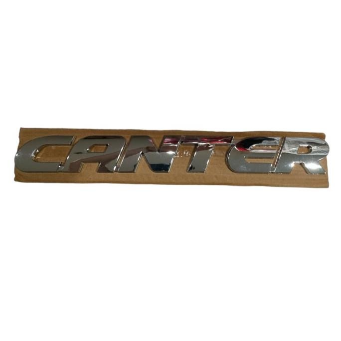 Emblem Logo Lambang Huruf Tulisan Canter Fuso Truck Logo Fuso Chrome